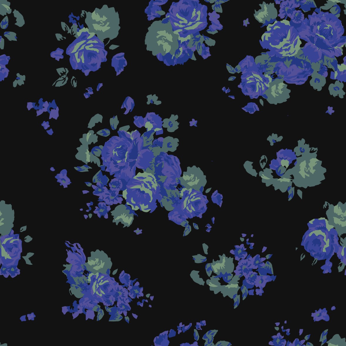 Floral colorful ditsy